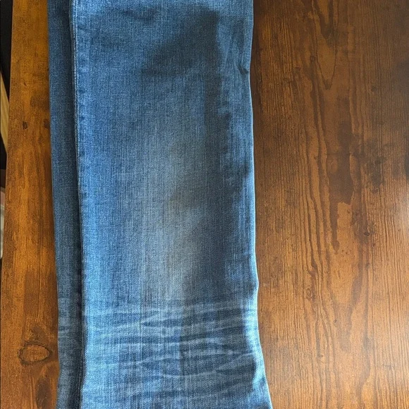 Miss Me Blue Boot Cut Jeans with Embellished Pockets - Picture 4 of 7